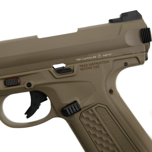 Action Army AAP01 GBB Semi Auto (FDE)  F-MARK