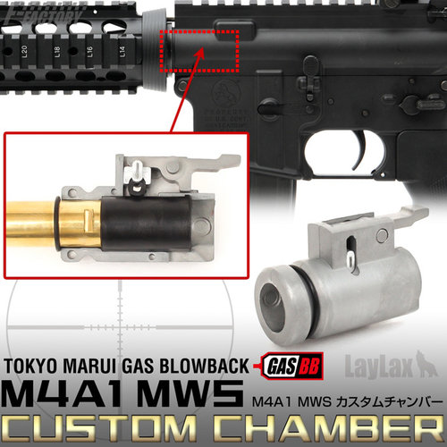 Nine Ball Tokyo Marui Gas Blowback M4 GBB Custom Chamber