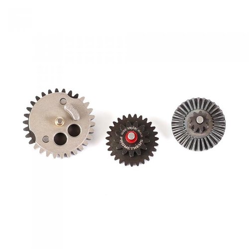 Prometheus 18:1 EG Torque Hard Gear Set for Tokyo Marui Shock & Recoil New Ver.1/2 Prometheus 18:1 EG Torque Hard Gear Set for Tokyo Marui Shock & Recoil New Ver.1/2