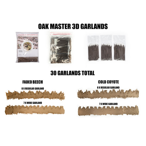 Le Covert Sartorialist Oak Master 3D Garlands Le Covert Sartorialist Oak Master 3D Garlands