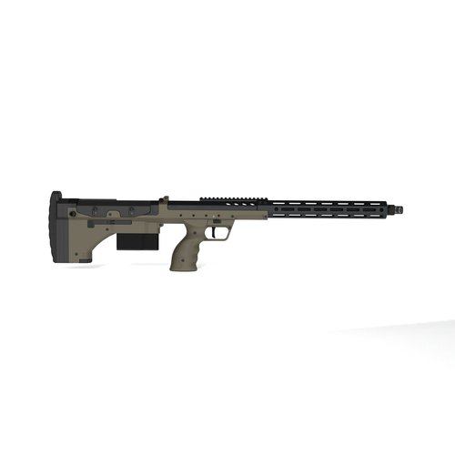 Silverback Desert Tech SRS A2/M2 22'' Barrel - FDE, Left Handed - F MARK