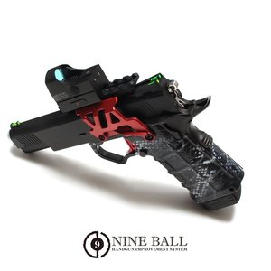 Nine Ball Hi-Capa 5.1/4.3 Aluminium Red Dot Mount - Red