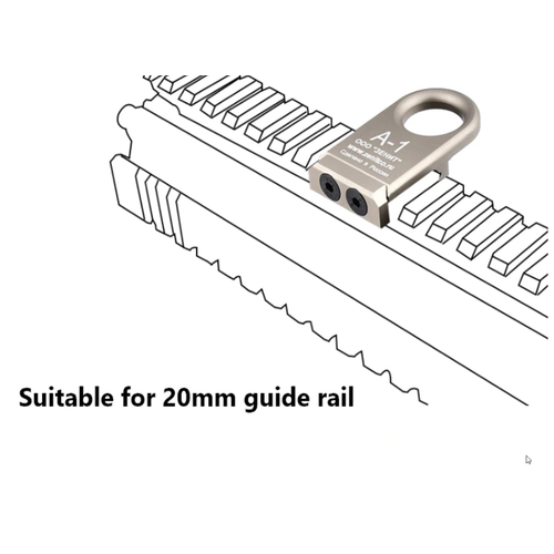 Metal A-1 Picatinny Sling Mount (Zenitco)- DE