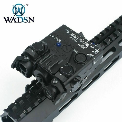 WADSN Taktische PEQ DBAL-A2-Zielgeräte (IR-Laser & blauer Laser & weißes Licht) - Polymer WADSN Taktische PEQ DBAL-A2-Zielgeräte (IR-Laser & blauer Laser & weißes Licht) - Polymer