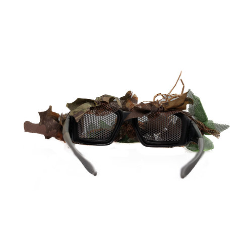 Aka Staten Nudas Crafted Mesh Goggles - Brown Aka Staten Nudas Crafted Mesh Goggles - Brown