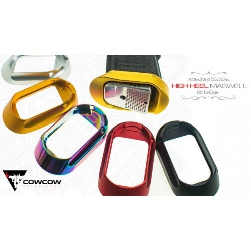 Cow Cow Technology Hi-Capa High Heel Magwell  - Rainbow