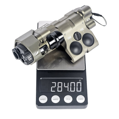 WADSN MAWL-C1 - IR + Green Laser + Dual Remote Switch - DE (Metal Version)