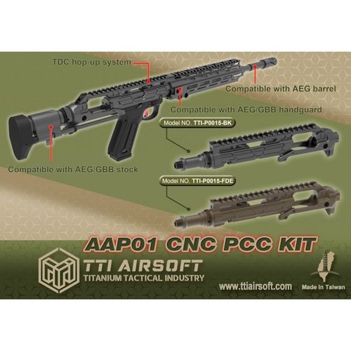 TTI AAP-01 CNC PCC KIT - Schwarz TTI AAP-01 CNC PCC KIT - Schwarz