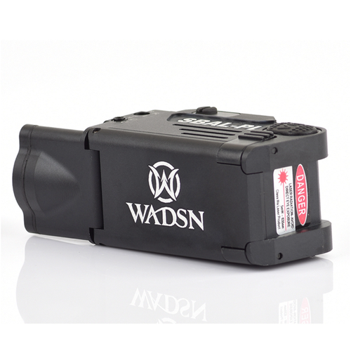 WADSN SBAL-PL Red Laser and LED Weapon Light - Black