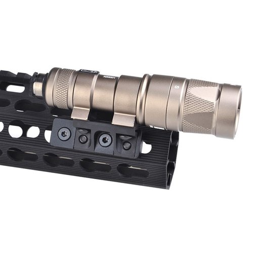 WADSN KeyMod & M-LOK Light Mount For M300/M600 - Black