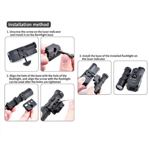 WADSN Close Quarters Battle Laser (rode en groene laser)