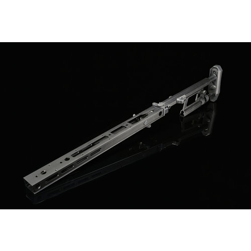 Silverback TAC-41 A - Aluminium Chassis with Foldable Stock - Black