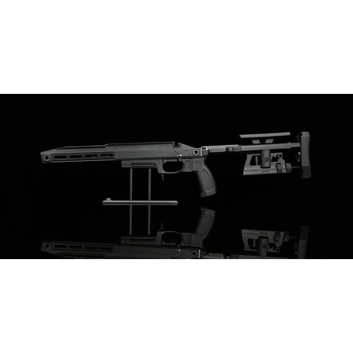 Silverback TAC-41 A - Aluminium Chassis with Foldable Stock - Black