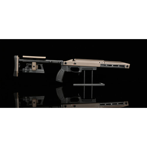 Silverback TAC-41 A - Aluminium Chassis with Foldable Stock - FDE