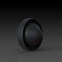 Kolbentopf NBR 70° (Schwarz)