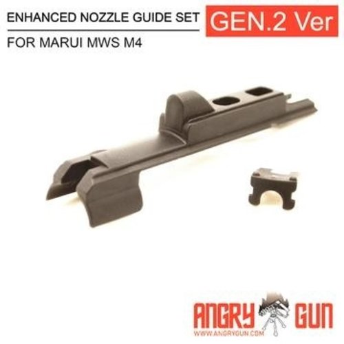 AngryGun Enhanced Nozzle Guide Set Gen 2 Version for Marui MWS M4