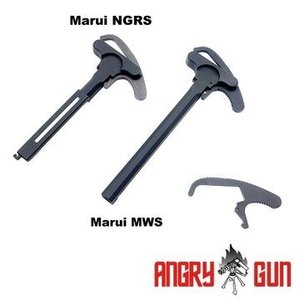 AngryGun L119A2 Charging Handle's Latch - MWS/MTR/NGRS