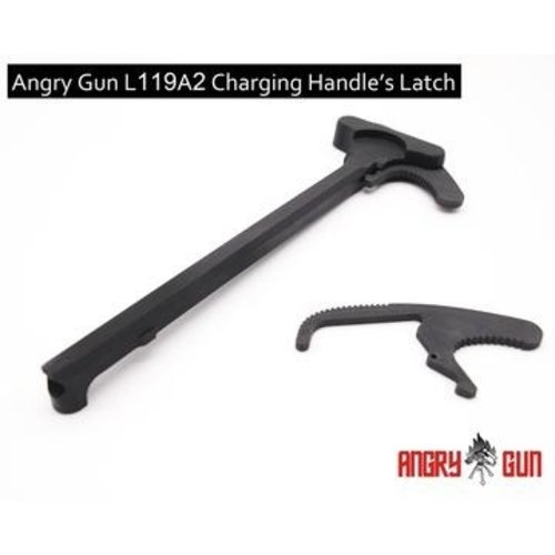 AngryGun L119A2 Charging Handle's Latch - MWS/MTR/NGRS