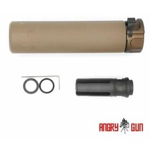 AngryGun Socom 556 Dummy Suppressor - FDE