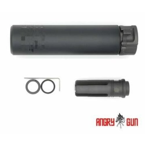 AngryGun Socom 556 Dummy Suppressor - FDE