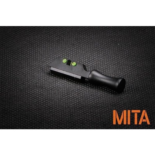 Mita MARUI / WE G Series CNC Aluminium Rear Sight with Cocking Handle  Type A