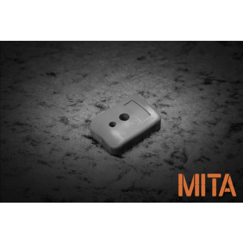 Mita Hi Capa Rubber Mag Pad Slim - V - Black - 5pcs