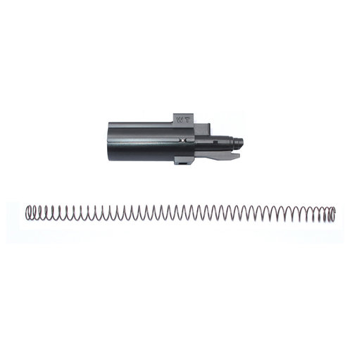Wii Tech MP7 (T.Marui) CNC 6063 Aluminium Top Gas Ladedüse & Rückholfeder