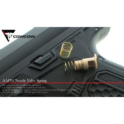 Cow Cow Technology AAP-01/Hi-Capa/G-Series Nozzle Valve Spring Cow Cow Technology AAP-01/Hi-Capa/G-Series Nozzle Valve Spring