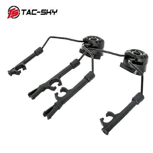 Tac-Sky ARC Helmet Rail Mount COMTAC Mark - Black Tac-Sky ARC Helmet Rail Mount COMTAC Mark - Black