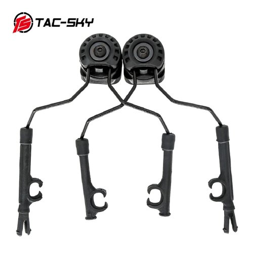 Tac-Sky ARC Helmet Rail Mount COMTAC Mark - Black