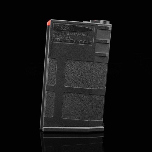 Silverback MDRX/AR10 Magazine, 78rds - Black Silverback MDRX/AR10 Magazine, 78rds - Black