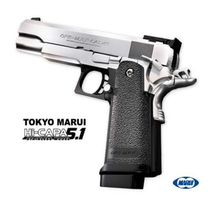 Tokyo Marui Hi-Capa Custom - Stainless Model 5.1