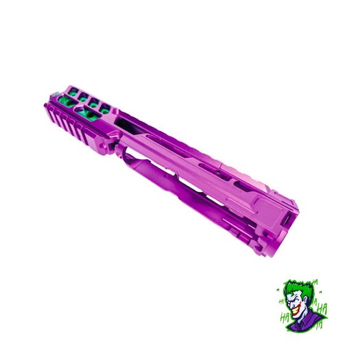 CTM AAP-01 FUKU-2 CNC UPPER SET Violet/Green (Joker) - Long Cut Out Version