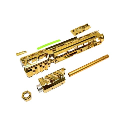 CTM AAP-01 FUKU-2 CNC UPPER SET Diamond Gold (Electro Plated) - Short Cut Out Version