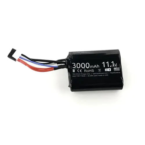 Titan TITAN 11.1V T-Plug 3000 mAh Brick Titan TITAN 11.1V T-Plug 3000 mAh Brick