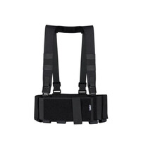 9 Pouch Low Profile high speed Chest Rig Black