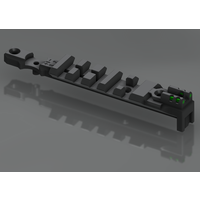 AAP-01 TDC Rail Mount With Removable Rear Sight