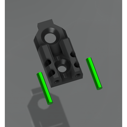 STALKER AAP-01 TDC Rail Mount With Removable Rear Sight STALKER AAP-01 TDC Rail Mount With Removable Rear Sight