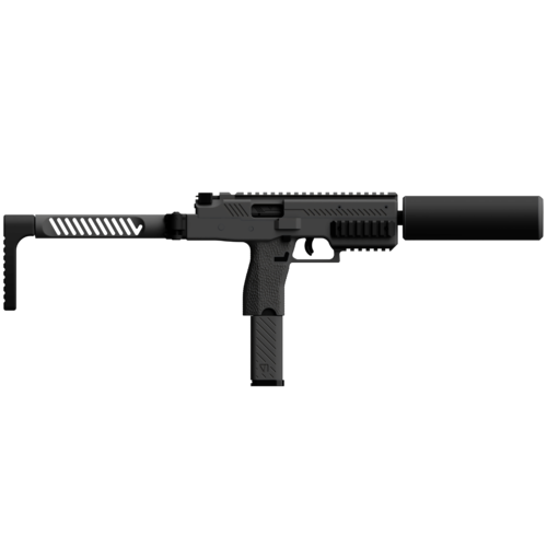 Vorsk VMP-1X GBB SMG - Black (Pack - Suppressor, 2x 48 round magazine, Vorsk Patch) Vorsk VMP-1X GBB SMG - Black (Pack - Suppressor, 2x 48 round magazine, Vorsk Patch)