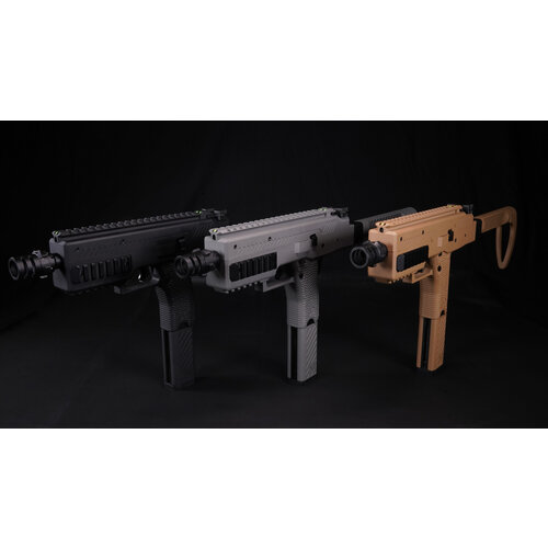 Vorsk VMP-1X GBB SMG - Black (Pack - Suppressor, 2x 48 round magazine, Vorsk Patch) Vorsk VMP-1X GBB SMG - Black (Pack - Suppressor, 2x 48 round magazine, Vorsk Patch)