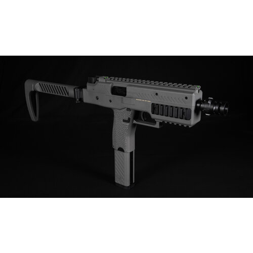 Vorsk VMP-1X GBB SMG - Grey (Pack - Suppressor, 2x 48 round magazine, Vorsk Patch) Vorsk VMP-1X GBB SMG - Grey (Pack - Suppressor, 2x 48 round magazine, Vorsk Patch)