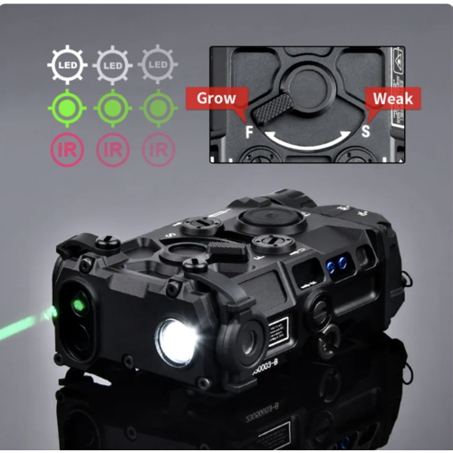 WADSN ET OGL Rot, IR-Laser und leichtes Aluminium – Schwarz WADSN ET OGL Rot, IR-Laser und leichtes Aluminium – Schwarz