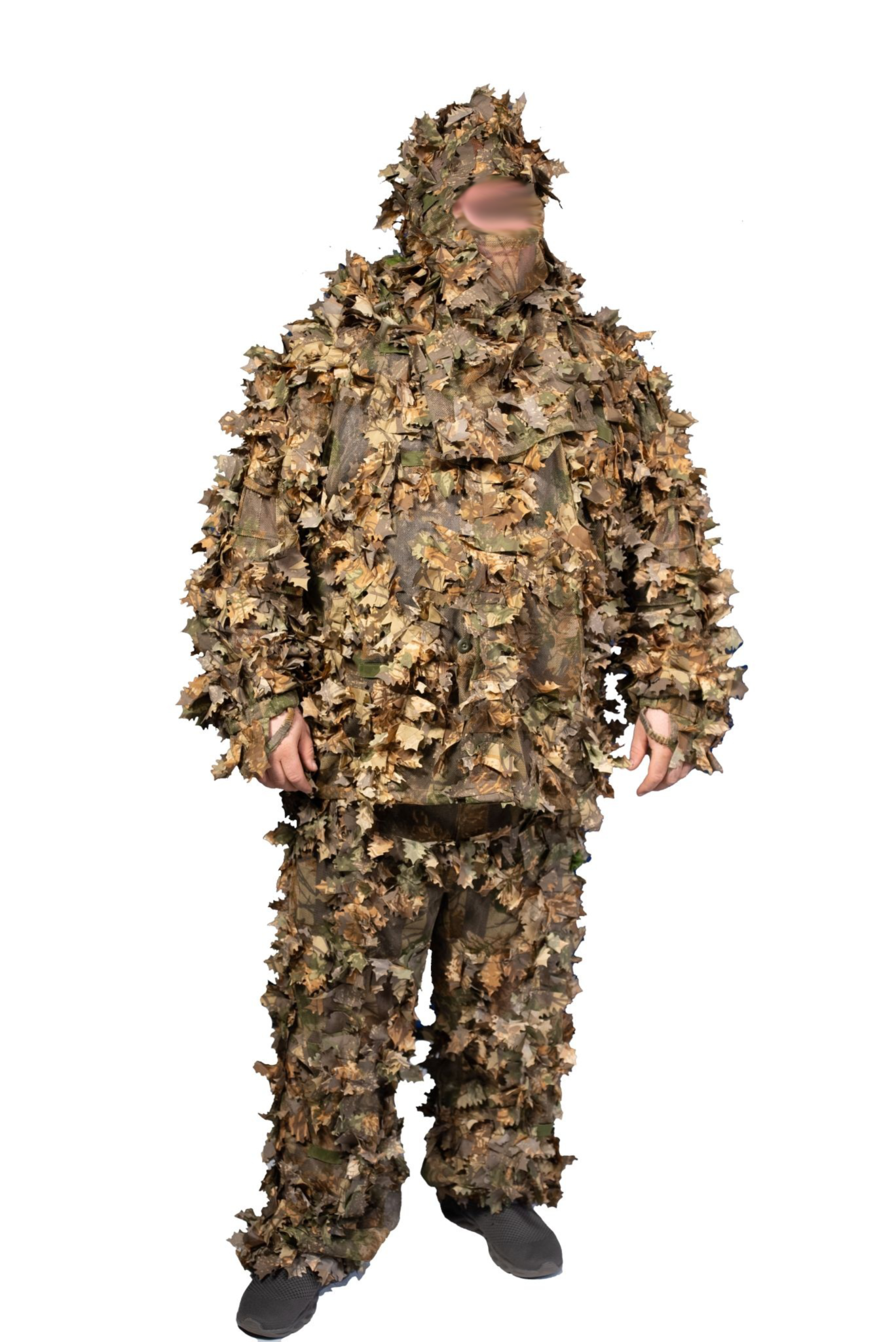 Stalker Brown Oak Leaf Suit - Skirmshop