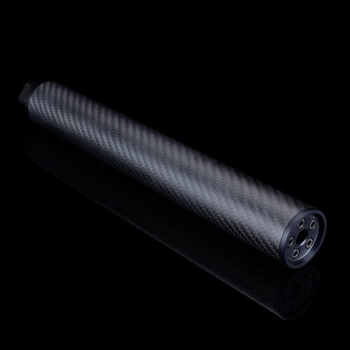 Silverback Carbon-Dummy-Schalldämpfer, XL, 24 mm CW Silverback Carbon-Dummy-Schalldämpfer, XL, 24 mm CW