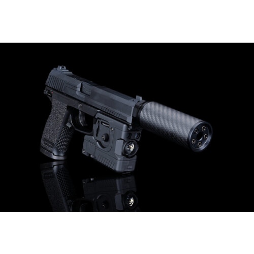 Silverback Carbon Suppressor - Short - 16mm CW (MK23) Silverback Carbon Suppressor - Short - 16mm CW (MK23)