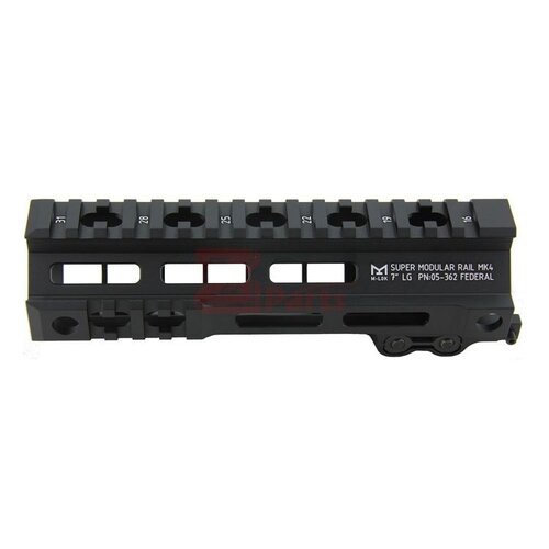 Zparts MK4 Handguard 7" for Tokyo Marui MWS / MTR - Black