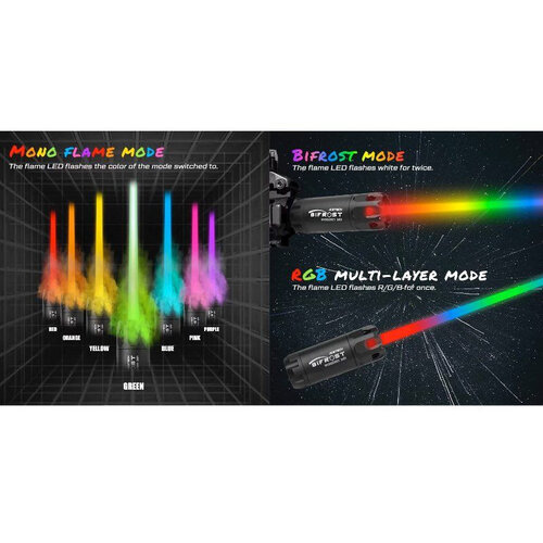 Acetech Bifrost Tracer-Einheit – Schwarz Acetech Bifrost Tracer-Einheit – Schwarz