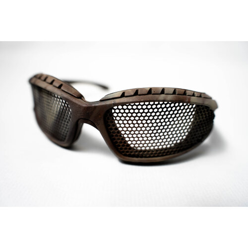 Aka Staten Nudas  Mesh Goggles - Brown