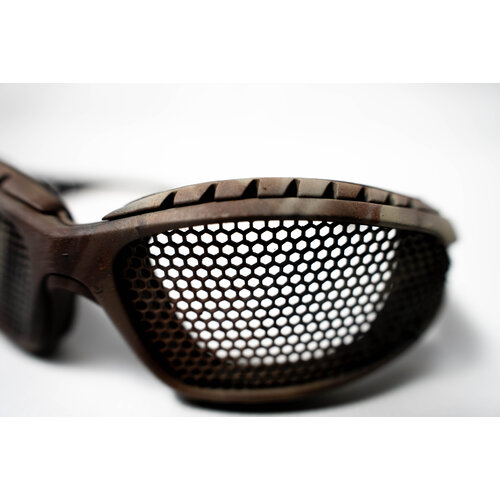 Aka Staten Nudas  Mesh Goggles - Brown