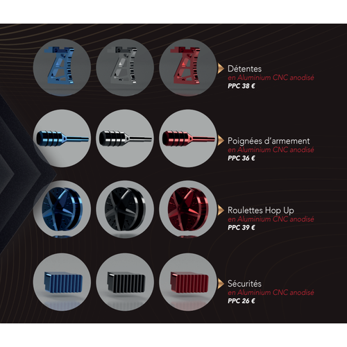 STORM Trigger Alu CNC Red STORM Trigger Alu CNC Red